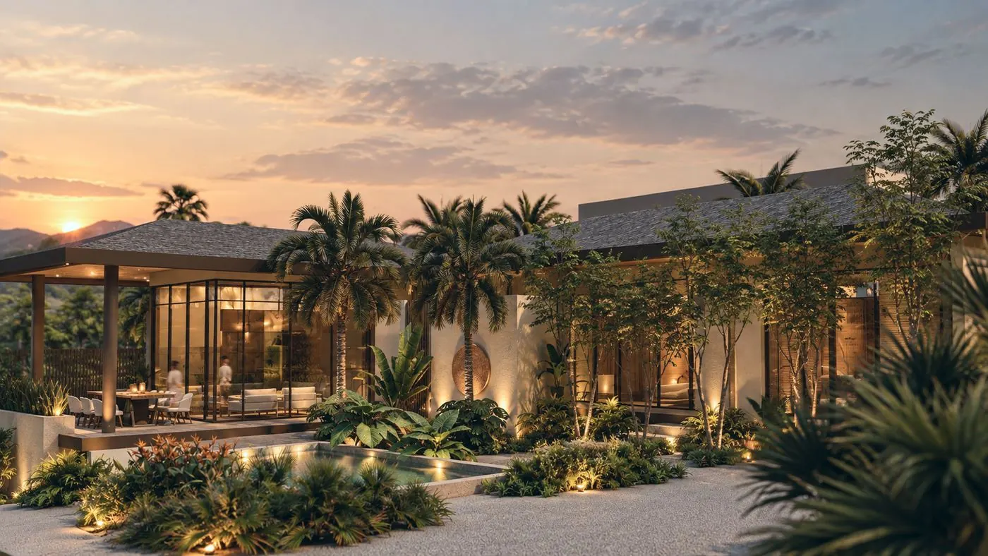 Villa Eucaris, vista exterior